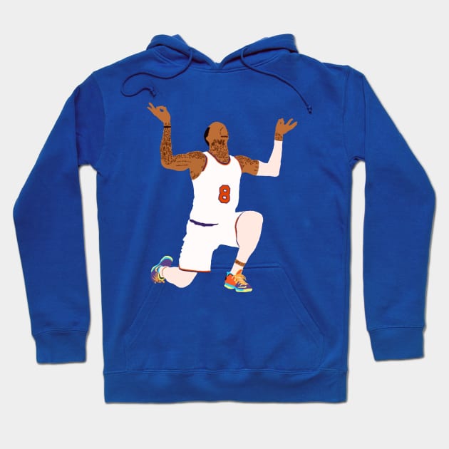 JR Smith Celebration Hoodie by rattraptees